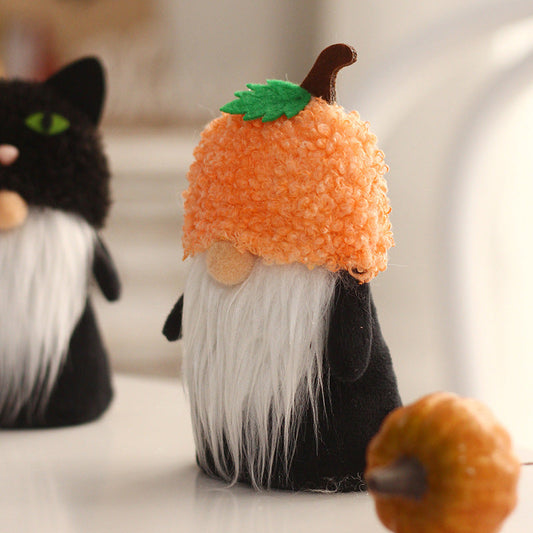 Triplets of Halloween Gnomes