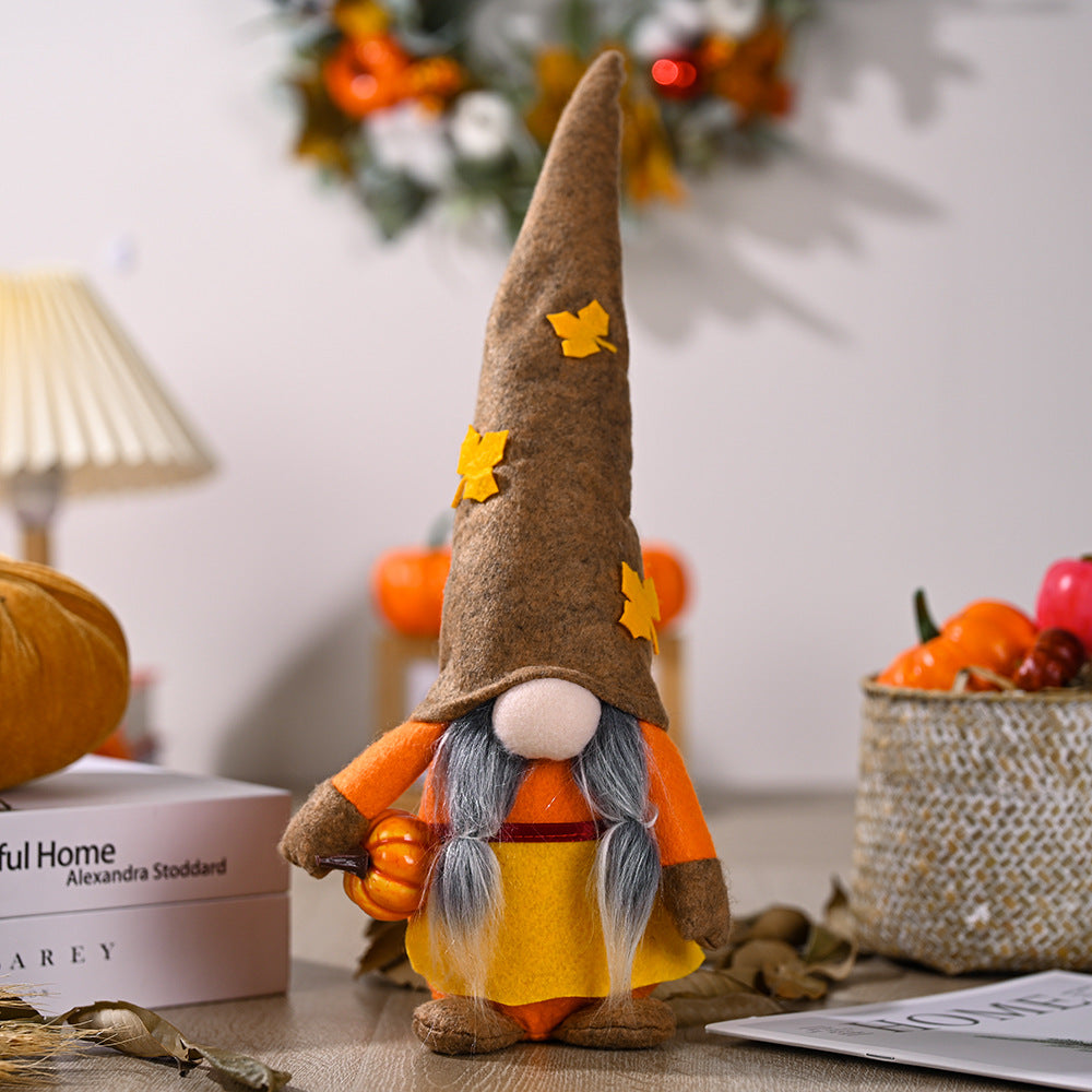 Harvest Pumpkin Gnomes