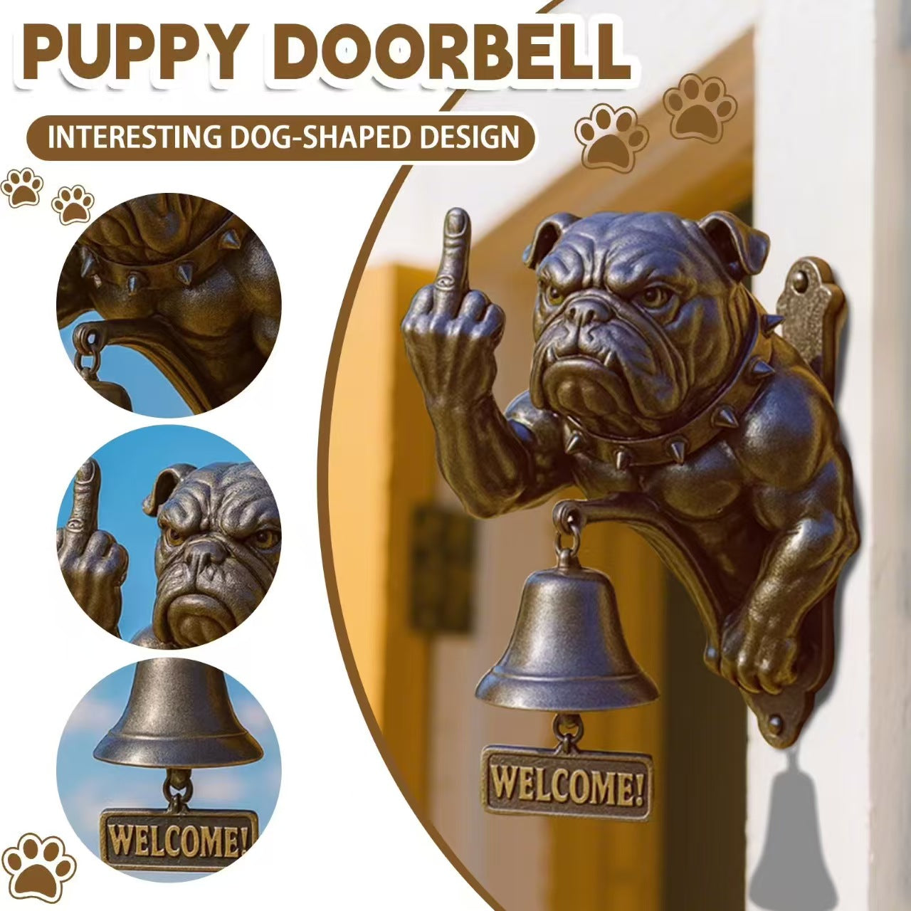 “The Bulldog Who Runs the Neighborhood — And He’s Not Afraid to Flip the Bird”