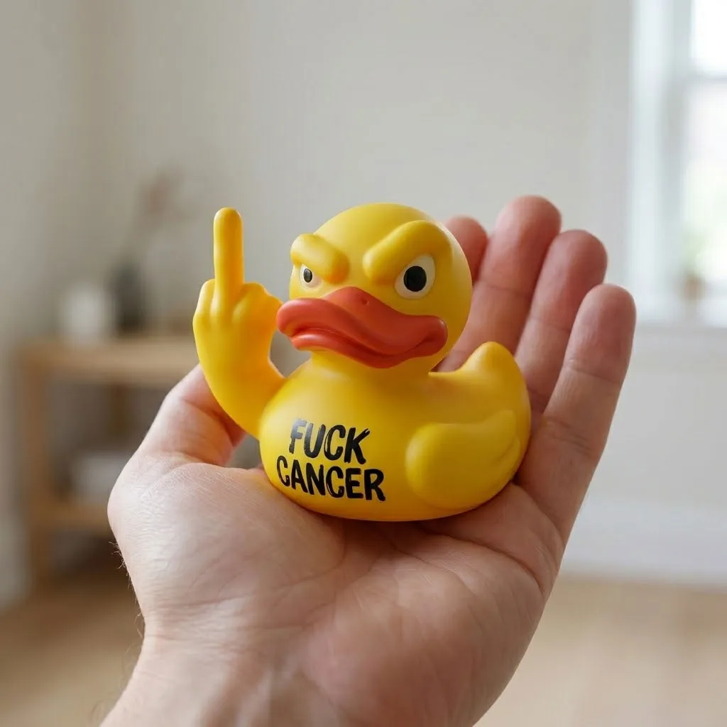 Bold & Unfiltered Anti-Cancer Rubber Duck