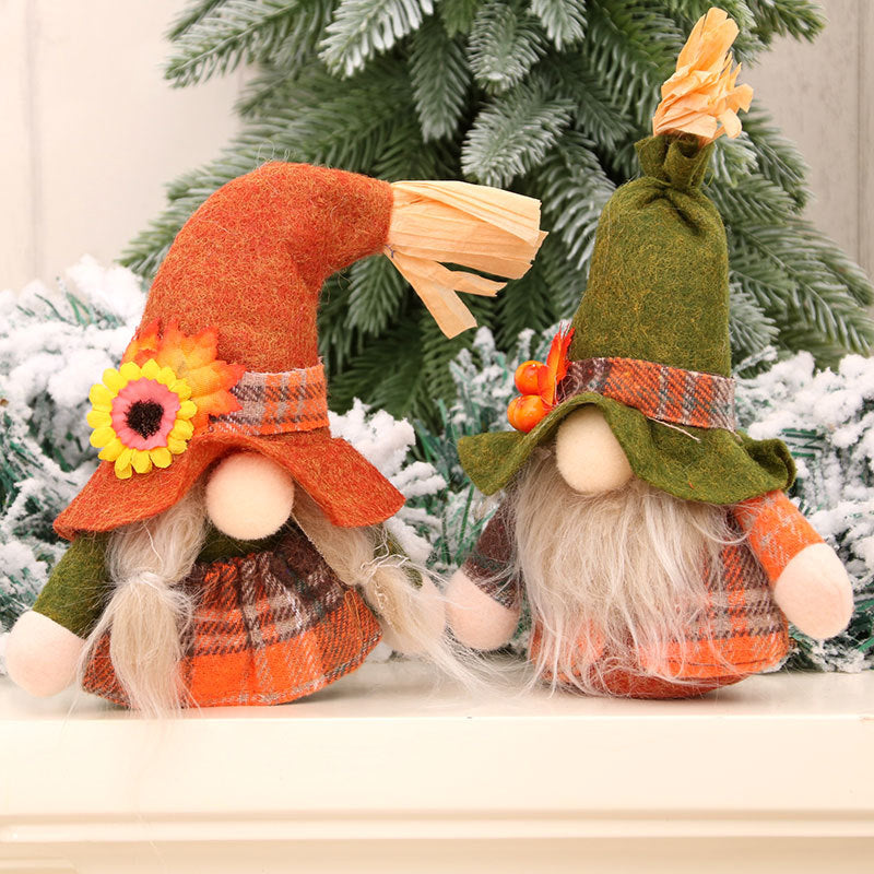 Fall Harvest Gnome Set