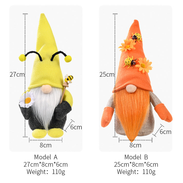 Sunflower Harvest Gnome