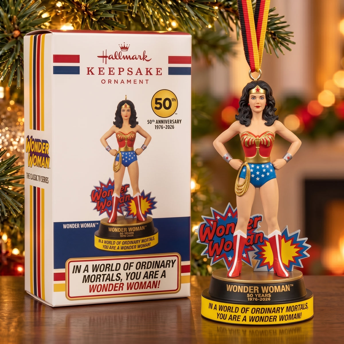60 Years of "POW! KAPOW!" – 1966 Vintage Hero Collector Ornament