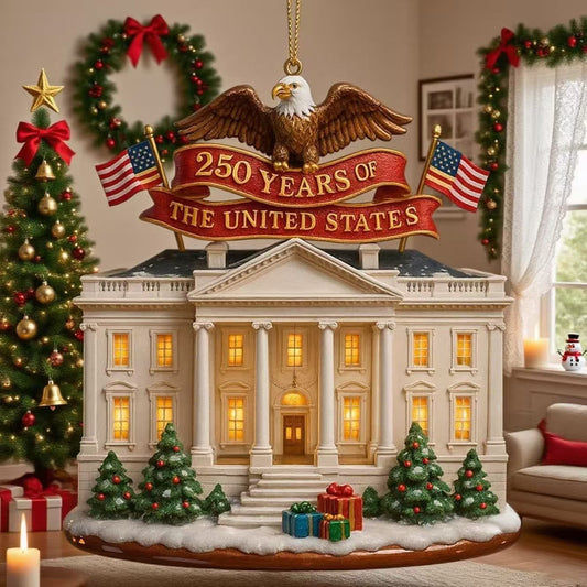 🔥🎄US 250th Anniversary Ornament