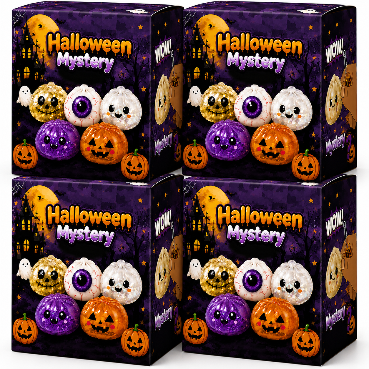 🎃Halloween Early Bird Sale | Halloween Dumpling Squeeze Squishy Toy Blind Boxes