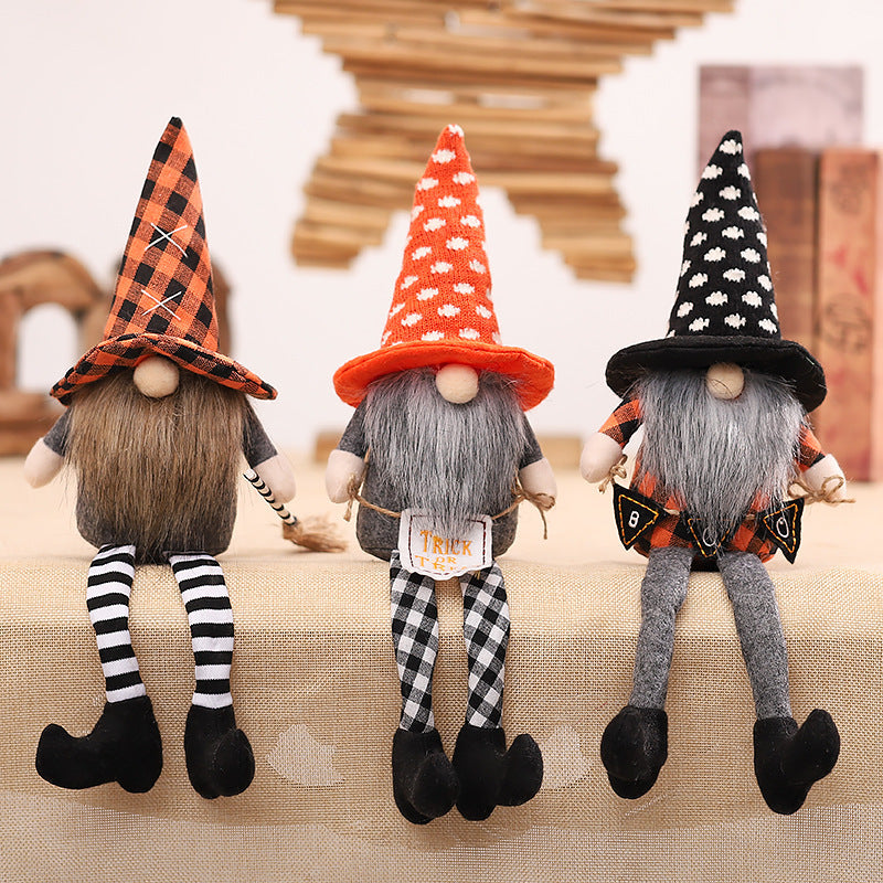 Halloween Long-Legged Gnome
