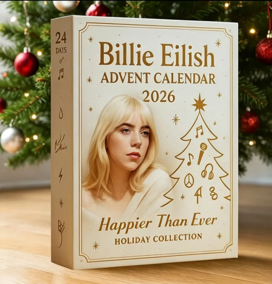 Billie Eilish Advent Calendar 2026 🎁 24 Gifts Inside!