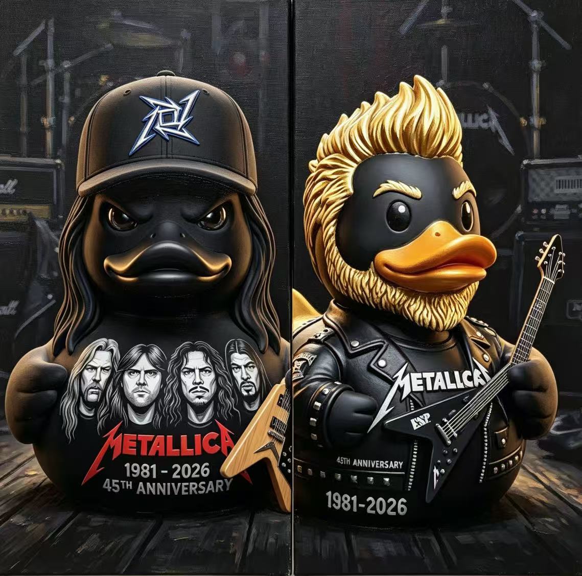 Metallica 45th Anniversary Duck