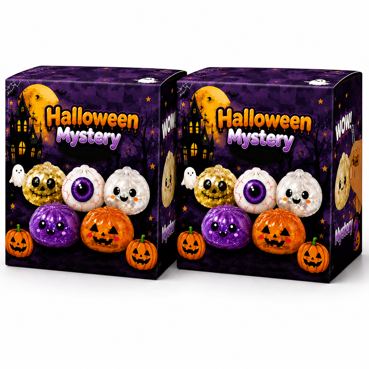 🎃Halloween Early Bird Sale | Halloween Dumpling Squeeze Squishy Toy Blind Boxes