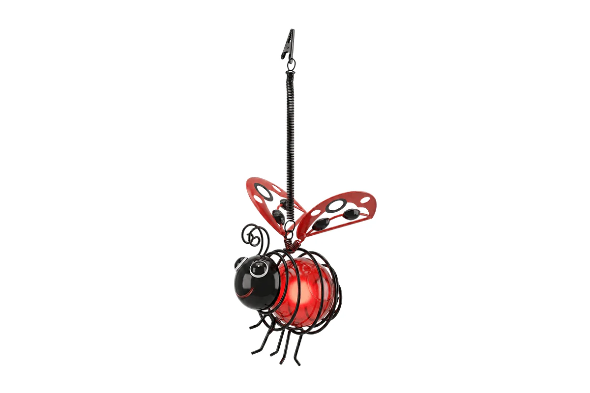 🌙🍃🪴 LIMITED-TIME 50% OFF! Hanging Solar Bee Light – Spread Joy Day and Night 🌞🌜