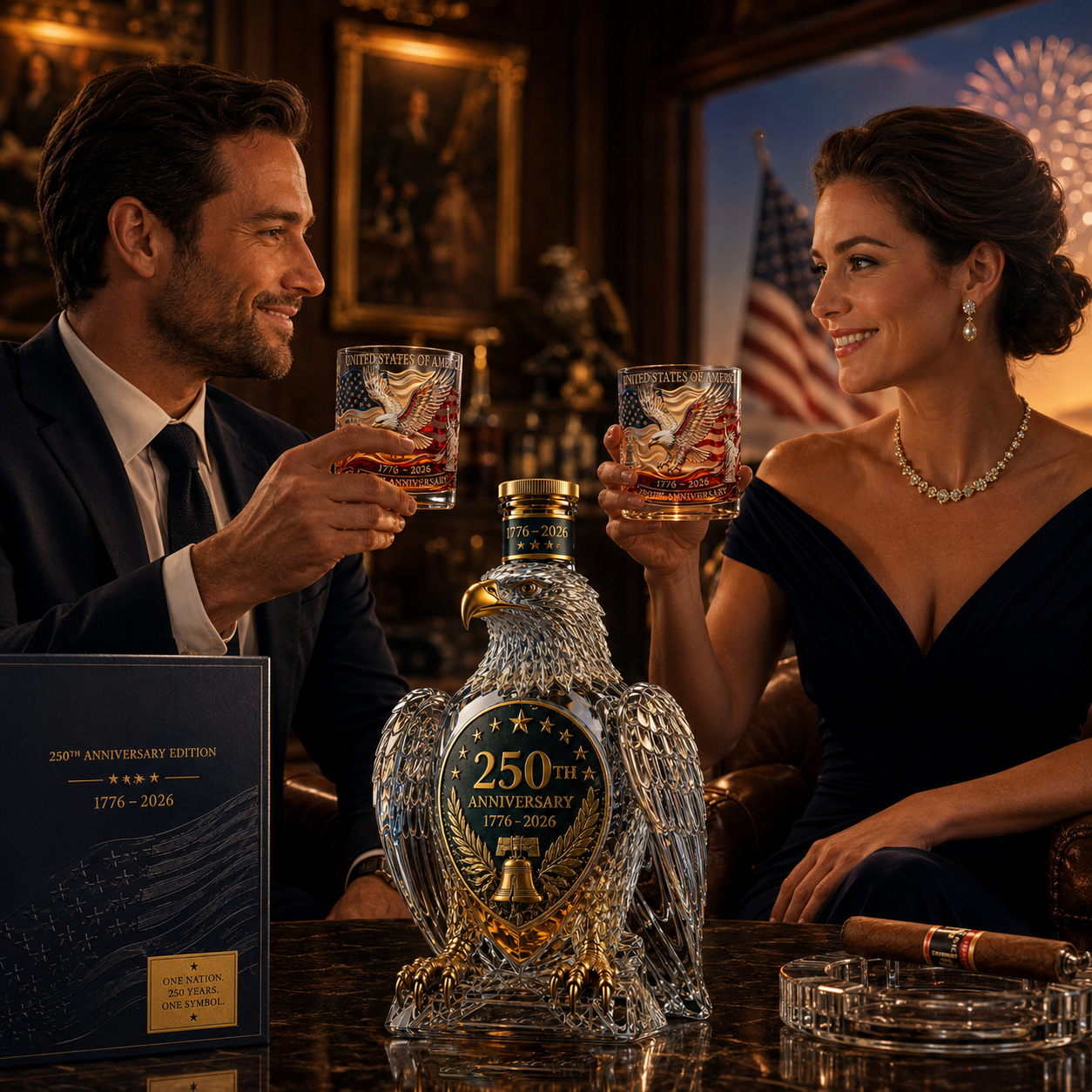 🔥 Flash Sale-50% Off 🦅 250th Anniversary Commemorative Bottle