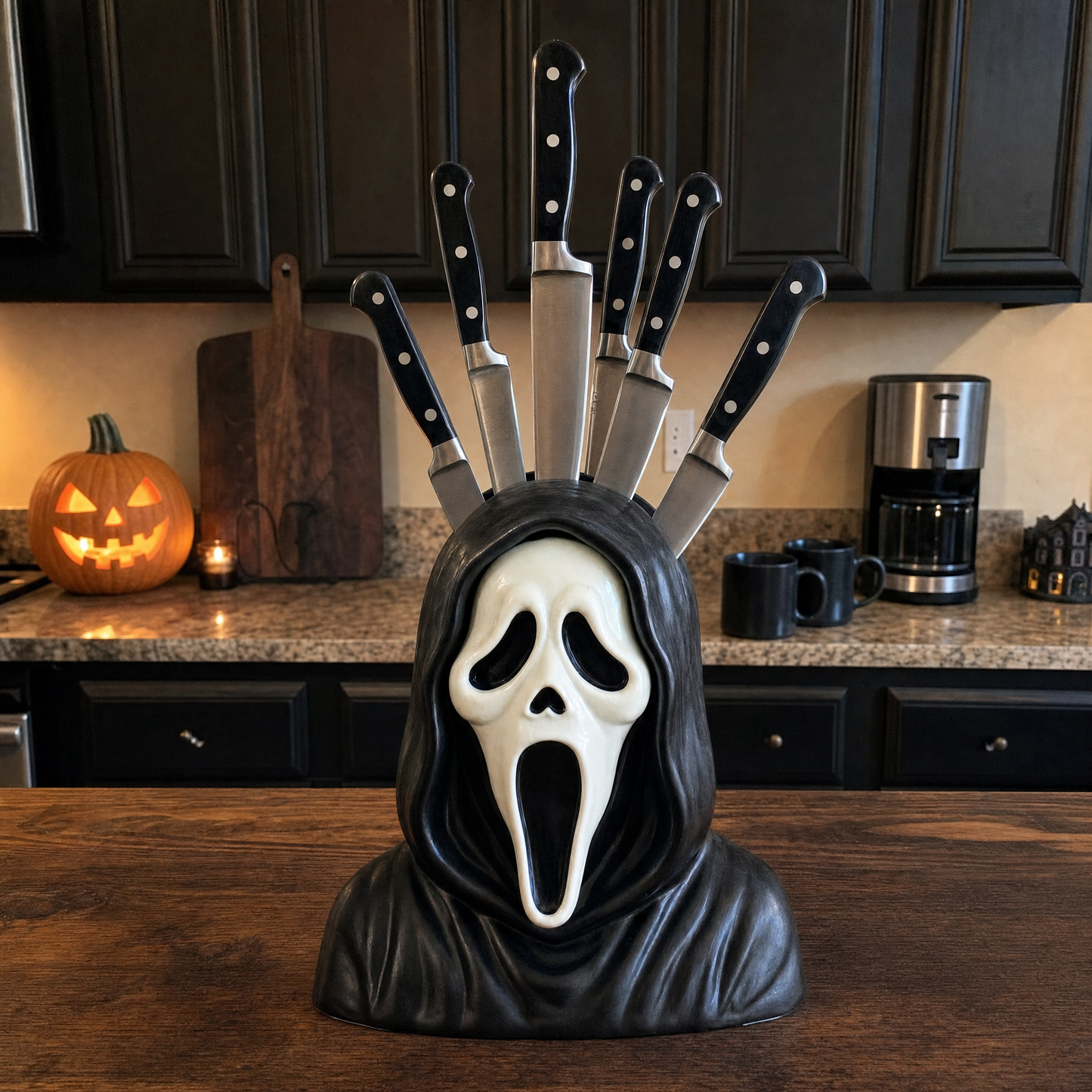 🎃Horror Knife Block🖤
