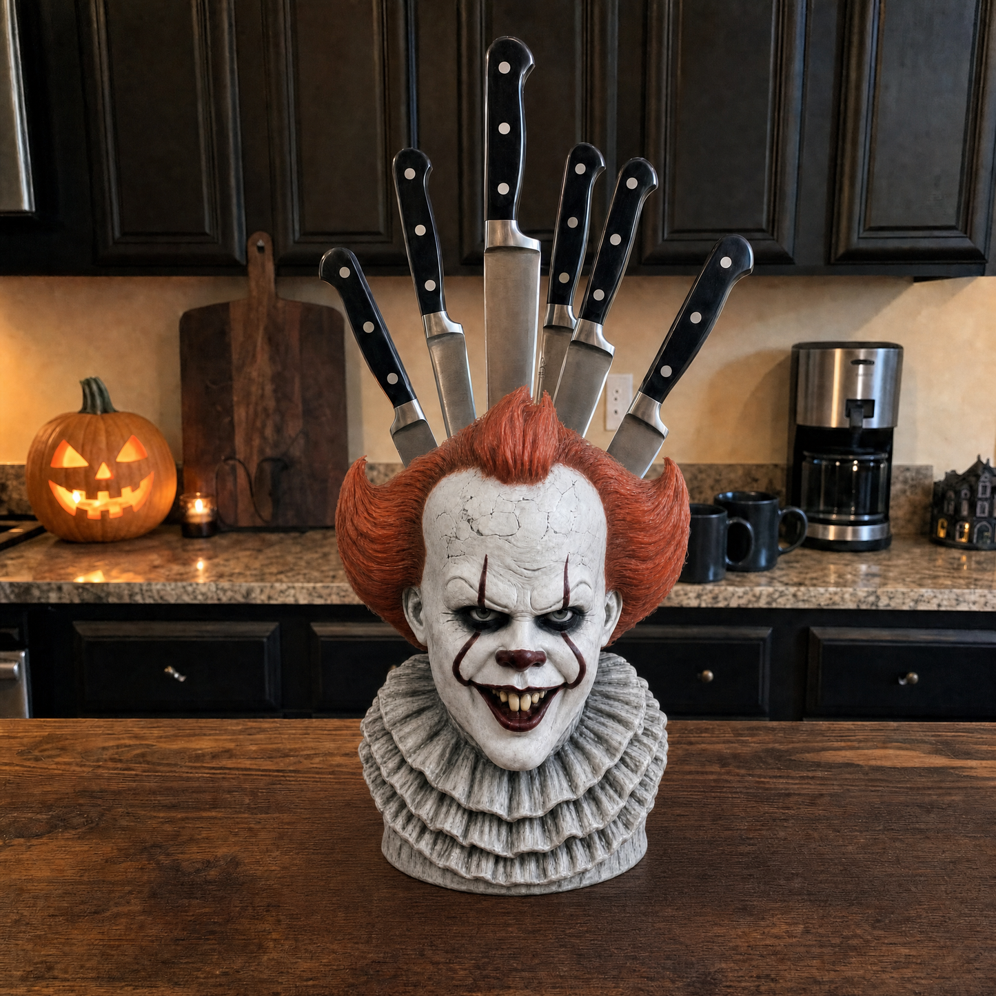 🎃Horror Knife Block🖤